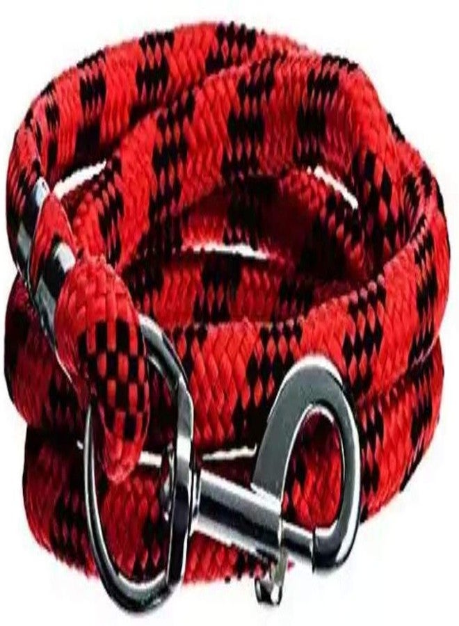 D&C PAWS Roap Leash (48-60) Inches Nylon Rope Leash Medium (15MM) Heavy Rope Leash with Hook (Color May Vary) - Image 1